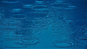 rain, weather, pool