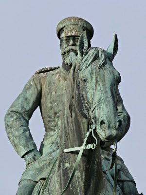 equestrian statue, ludwig iv, darmstadt