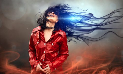 model, hair, inna mikitas